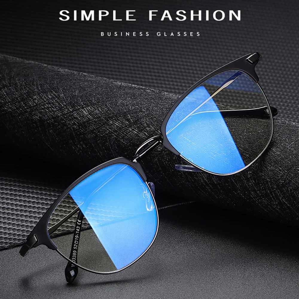 

Metal Anti Blue Light Glasses For Men Women Computer Gaming Anti Radiation Blue Ray Blocking Eyewear Blocker Goggles Eyeglasse