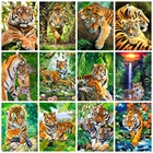 Evershine Алмазная вышивка тигр картина стразы Алмазная мозаика животные вышивка крестиком хобби и рукоделие декор для дома