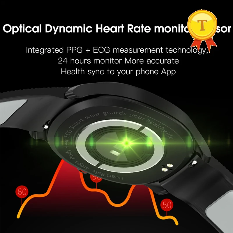 Смарт часы с пульсометром и тонометром ip68|Смарт-браслеты| |