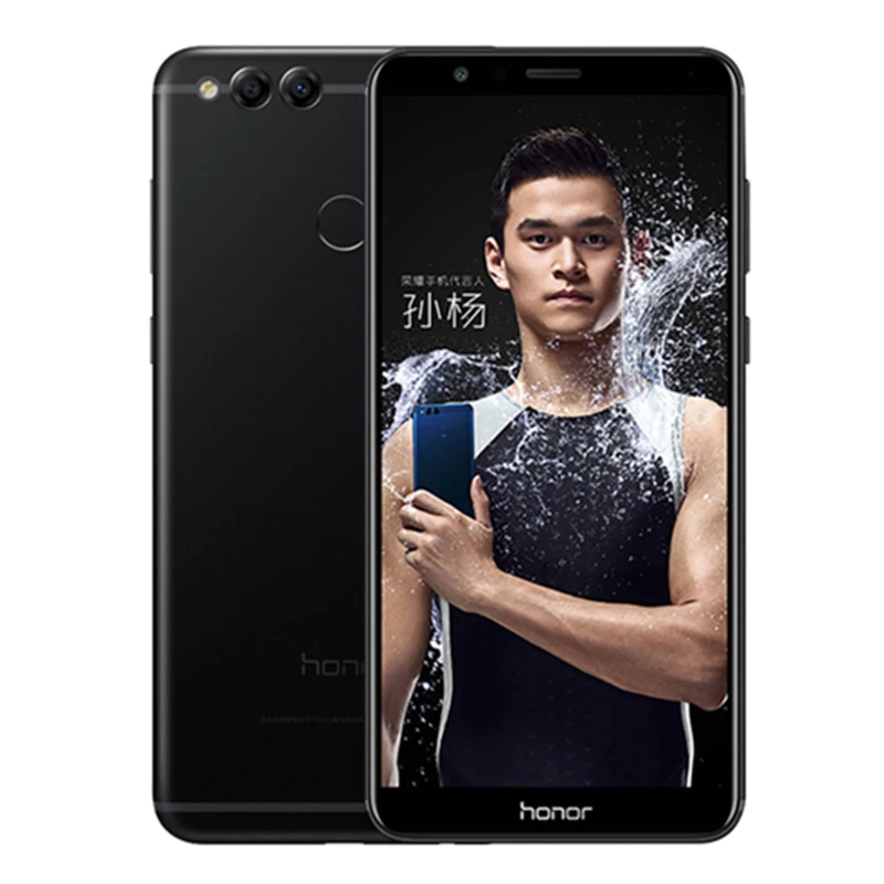 

Huawei Honor 7X смартфон 4GB оперативной памяти, 64 Гб встроенной памяти 128 ГБ ROM 5,93 "2160*1080 Android 7,0 Kirin 659 Octa Core 16MP отпечатков пальцев мобильный телефон
