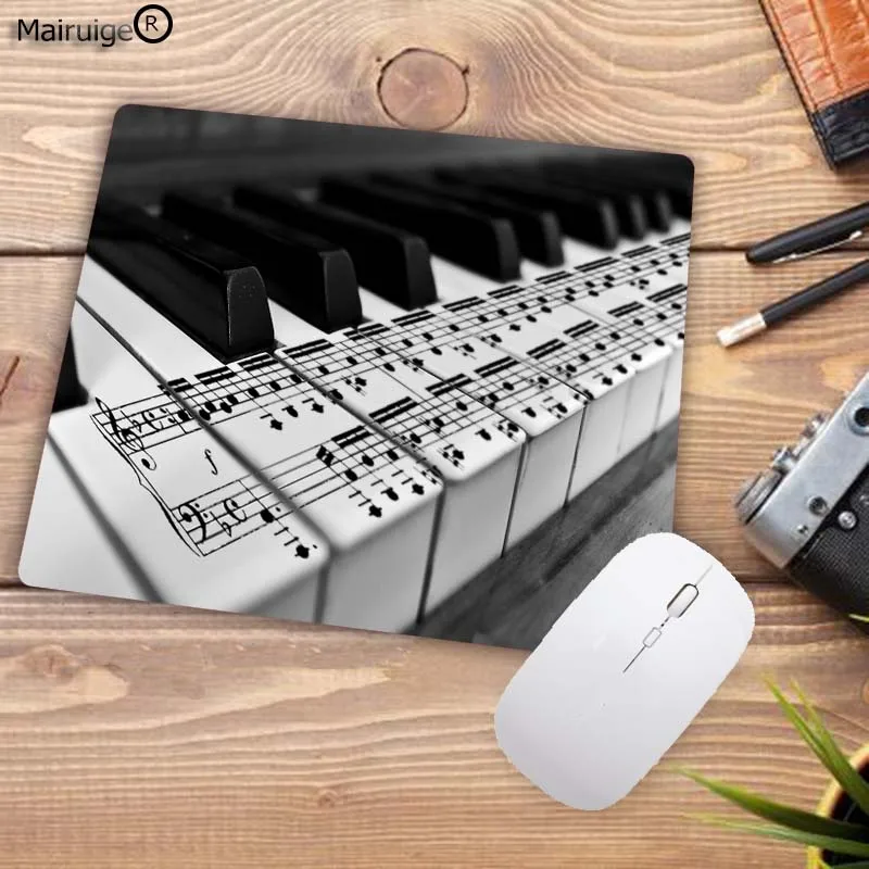 Mairuig музыкальная нота DIY Художественный коврик для мыши плеер игровая клавиатура Pad компьютер планшет Pad Размер 22X18 мм