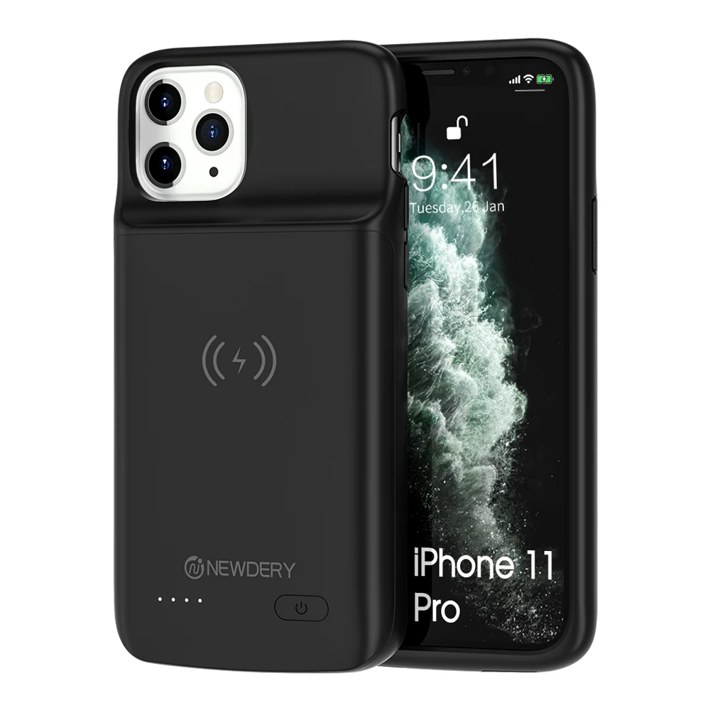 Беспроводной чехол для аккумулятора для iphone X XS XR Xs Max 11 pro Чехол для аккумулятора Qi чехол для беспроводной зарядки для iphone 11 11 pro max