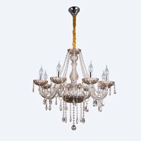 crystal chandeliers home lighting lustres decristal decoration luxury chandelier candle pendants living room