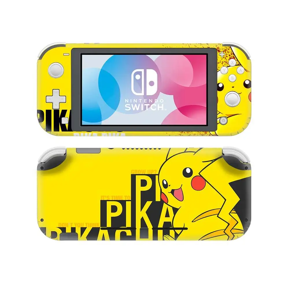 Наклейка Pokemons Skins для консольного контроллера tind Switch Lite защитный винил наклейки NS мини игровые аксессуары-Pikachus