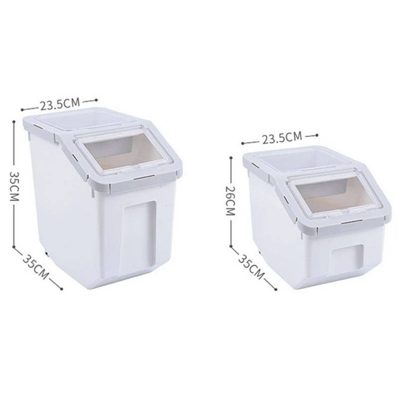 

Dog Food Cat Food Sealed Storage Bucket Moisture-proof Storage Box Pet Food Storage Bucket Kitchen Rice Grain Food Storage Box