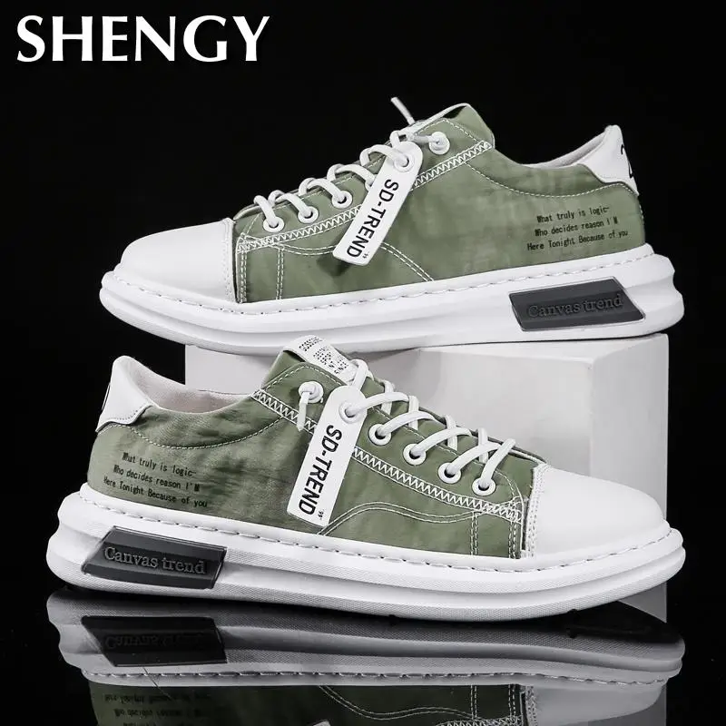 Новая обувь Мужская модная повседневная для скейтборда Легкая прогулочная