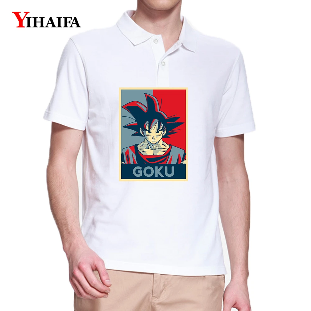 Мужская футболка-поло YIHAIFA модная повседневная с коротким рукавом градиентным