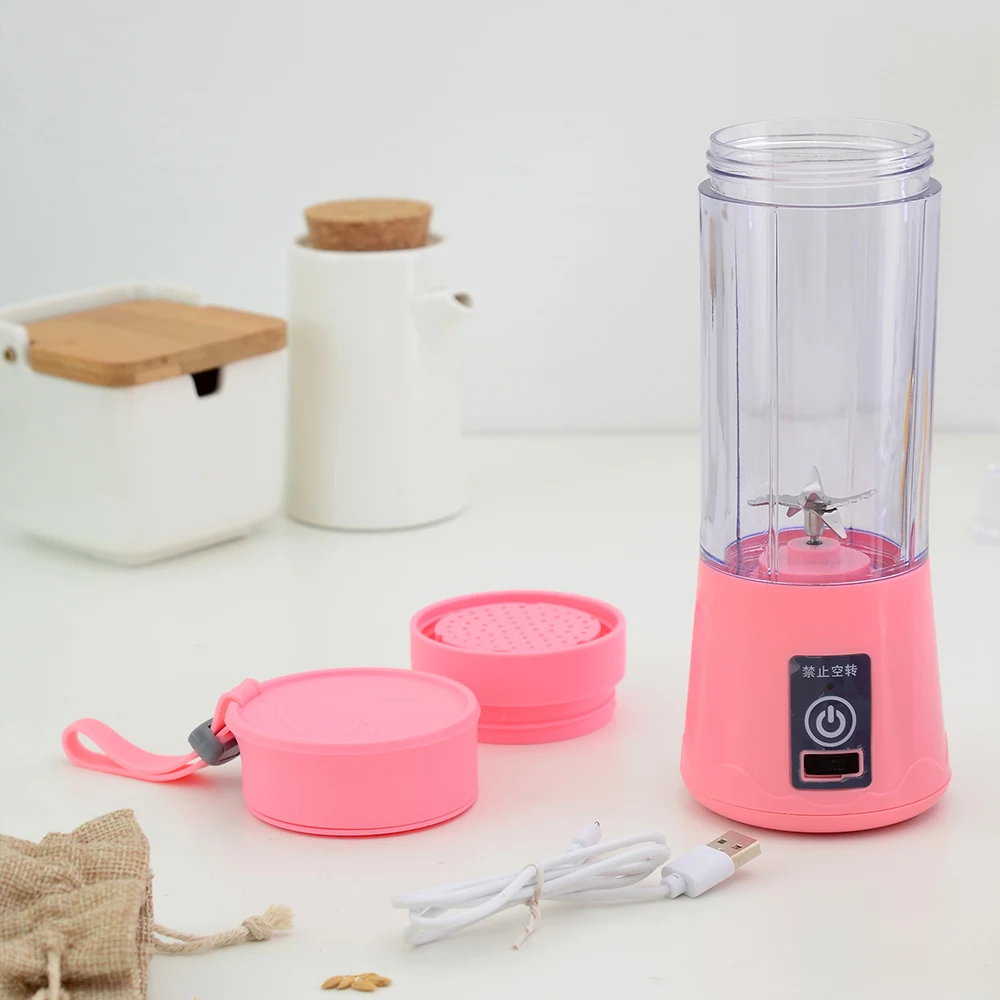 Портативная электрическая соковыжималка 4 цвета блендер мини миксер для фруктов