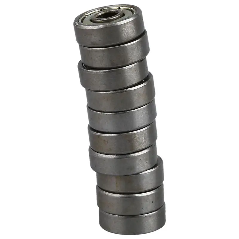 

10 Pcs 625ZZ Single Row Deep Groove Radial Ball Bearing 16mm x 5mm x 5mm