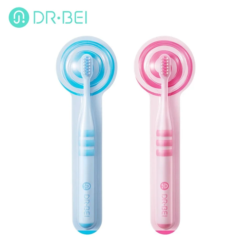 

DR BEI Kids Tooth Mini Brush Deep Clean Soft Sandwish-bedded Texture Oral Care Health for Children Teeth Brush