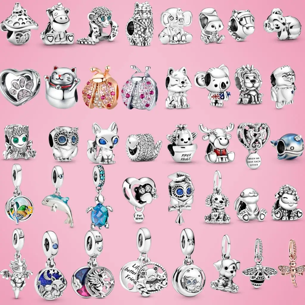 Настоящие искусственные серебряные подвески в виде замка Гонконга подходят для