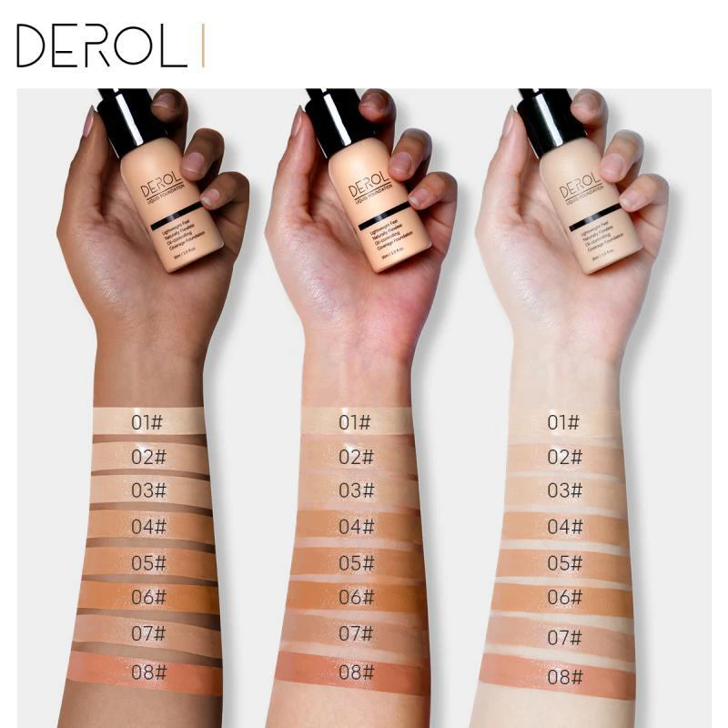 DEROL 30 мл минерал Отбеливающее Корректирующее средство для лица база макияжа Крем