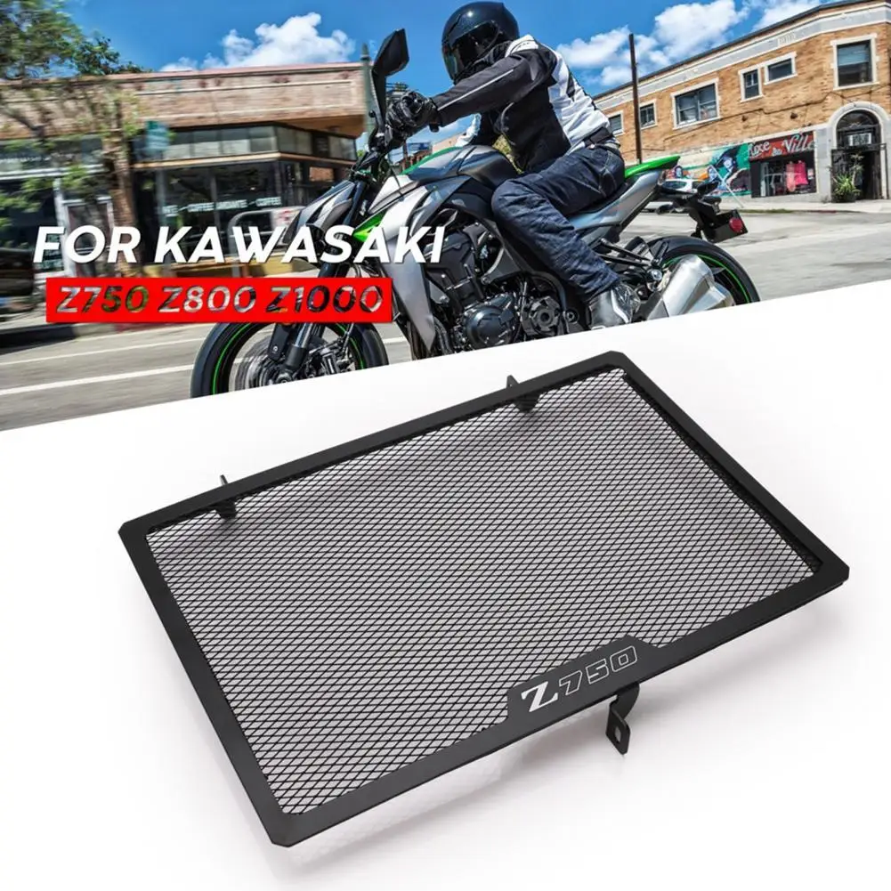 

Radiator Grille Cover Effective Compact Grid Shape Solid Guard Grille Protection for Kawasaki Z750 Z800 Z1000