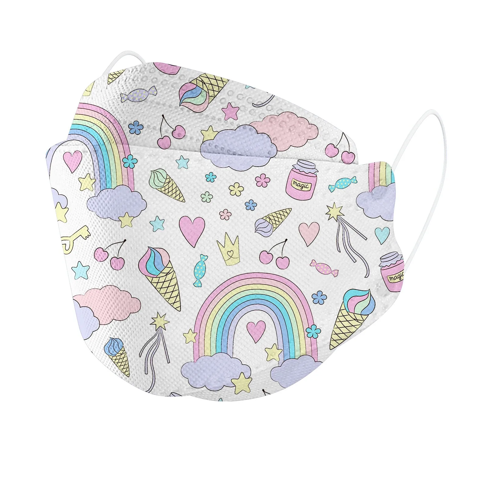 10 шт. Детские маски для лица 21 стиль |