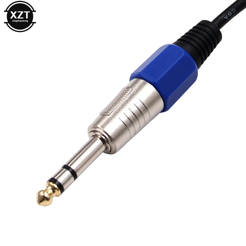 6 35 мм к XLR кабель 3pin папа женскому Профессиональный 1/4 дюйма аудио для микрофонов