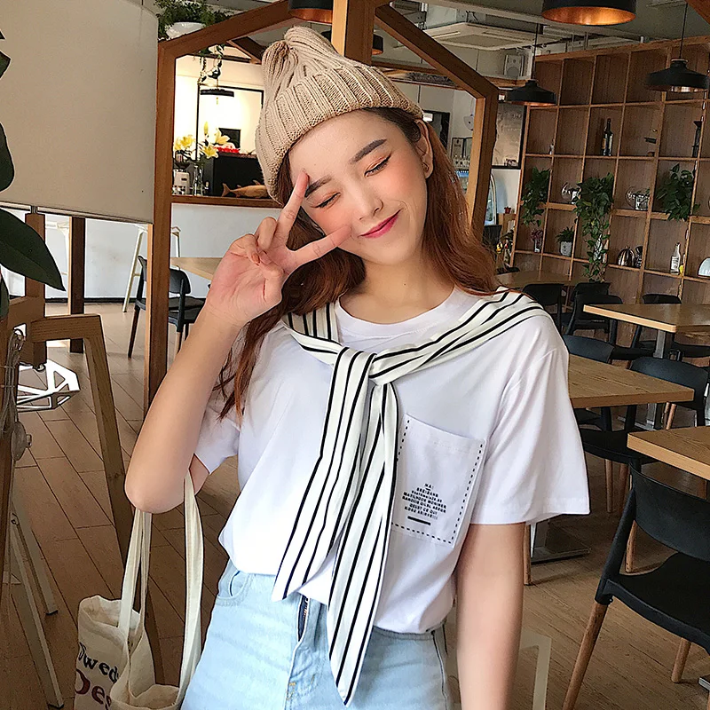 Футболки женские модные летние мягкие милые корейские Одежда для девушек