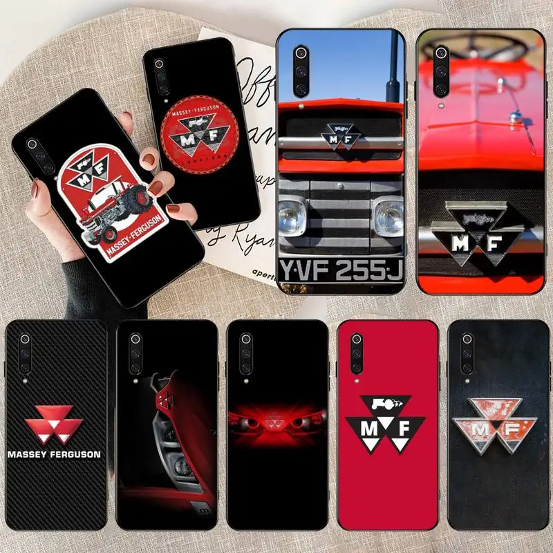 

CUTEWANAN Massey Ferguson Tractors logo Phone Case cover Shell for Redmi Note 8 8A 7 6 6A 5 5A 4 4X 4A Go Pro Plus Prime