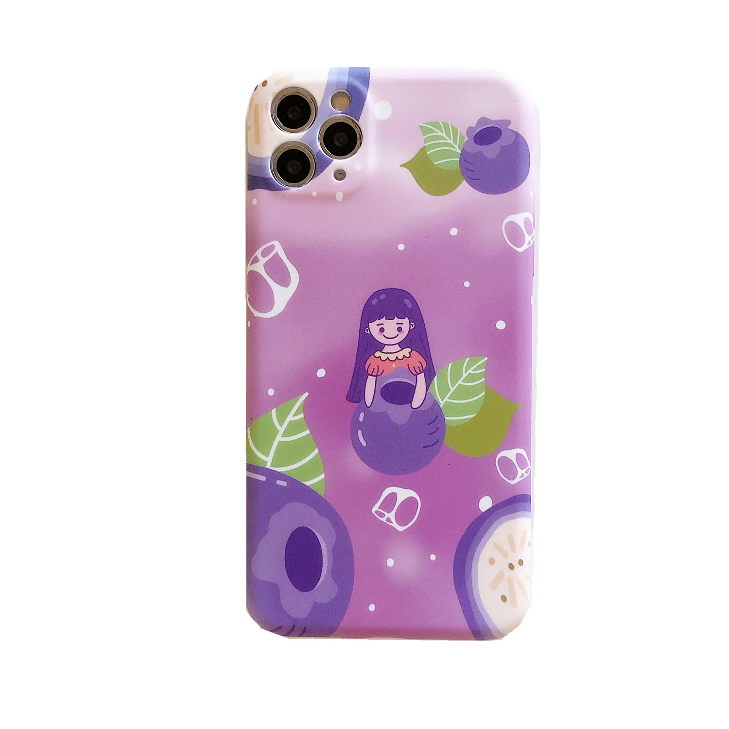 Популярный чехол для телефона с изображением смузи и напитков черникой iPhone Xr 11 Pro