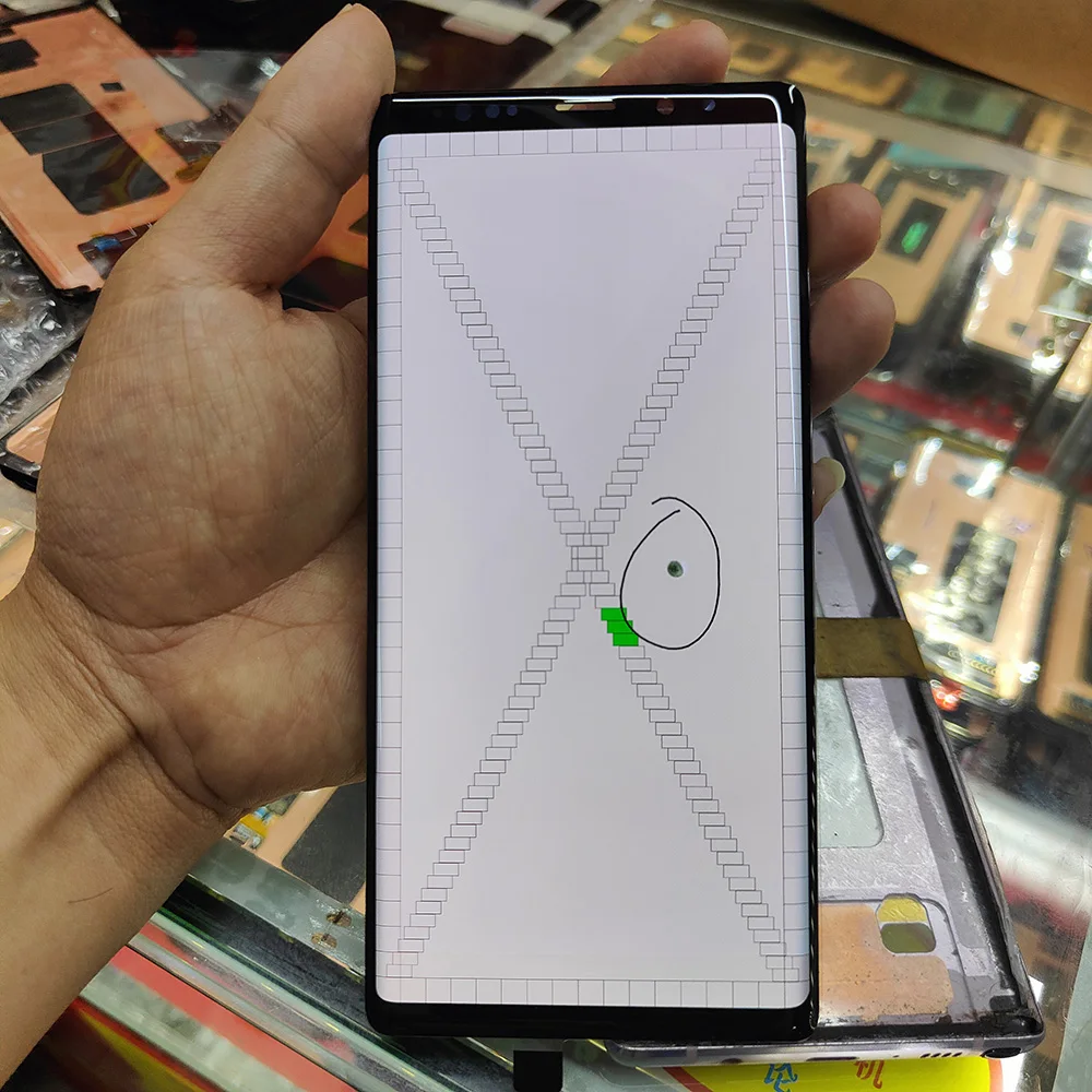 ЖК дисплей для Samsung Galaxy Note 9 с сенсорным экраном 6 4 дюйма и дигитайзером в