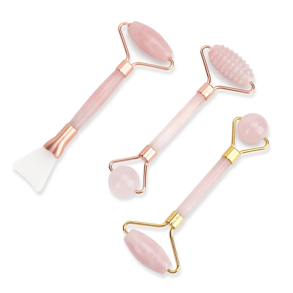 

Facial Jade Roller Massage Double-Headed Jade Face Lift Whole Body Skin Relaxation Slimming Beauty Neck Slimming Lift Massager