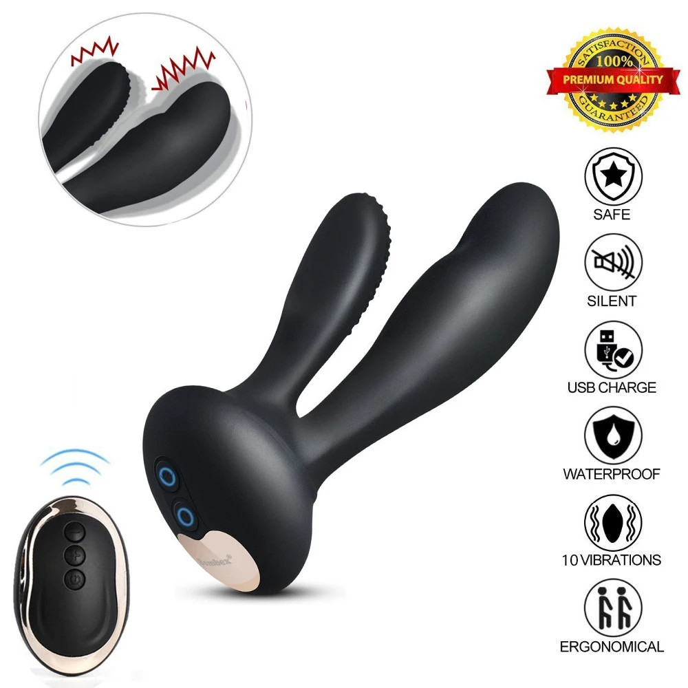 10 Режимы Дилдо Вибратор для женщин водонепроницаемый беспроводной пульт