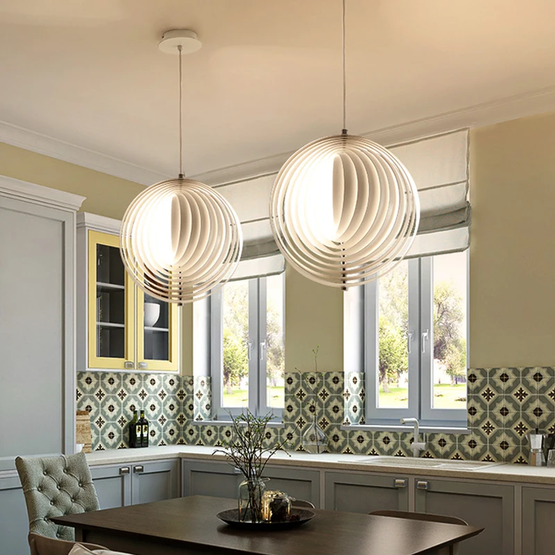 Швейцария Verpan Алюминий Луна Подвески лампы с подсветкой лучшее качество Вернер