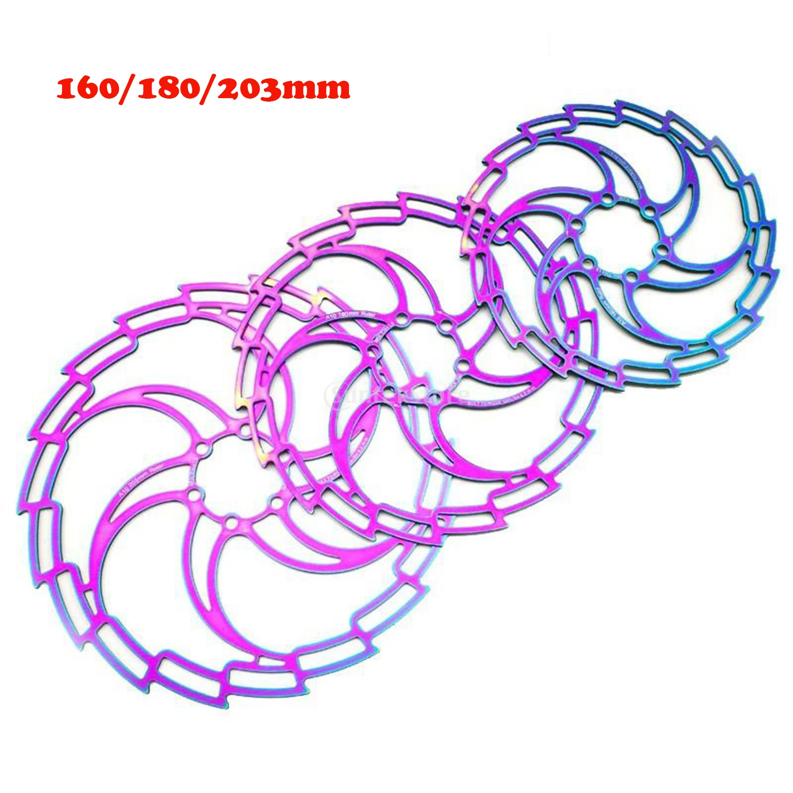 

Bike Disc Brake Rotor Road Bicycle 180/160/203mm Hydraulic Brake Rotor & Bolts
