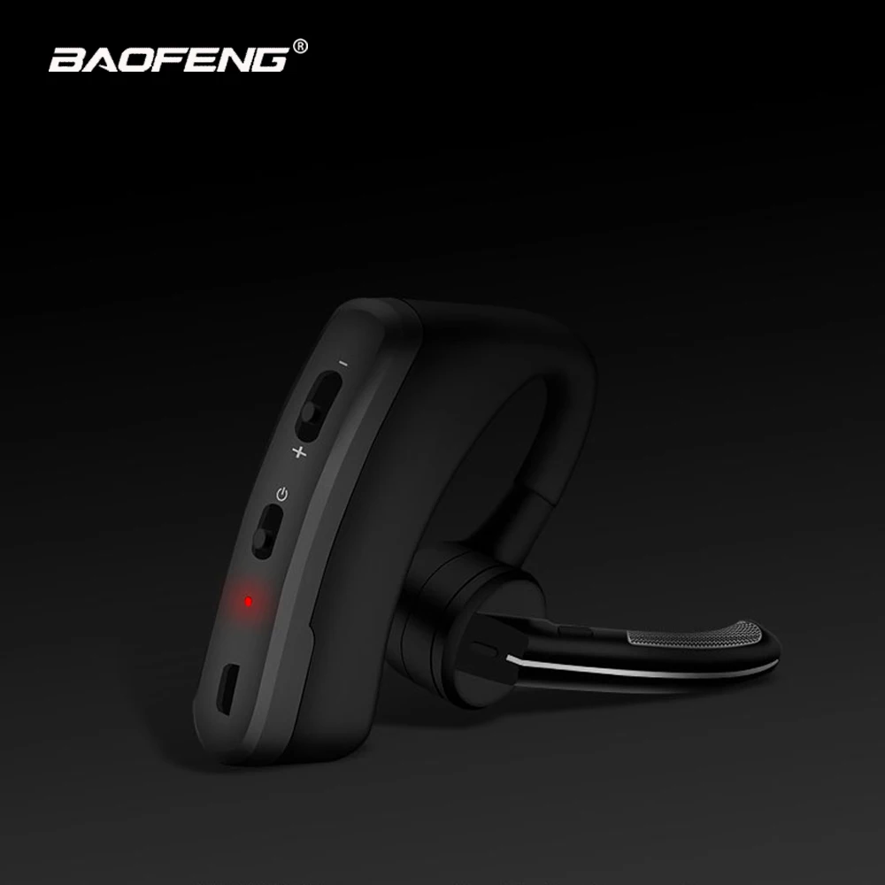 Беспроводная рация Bluetooth ptt гарнитура динамик для микрофона Baofeng K адаптер