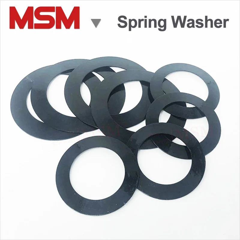 6/10 шт. уплотнительная пружина сверхмощная черная дисковая 50CrVA внешний диаметр