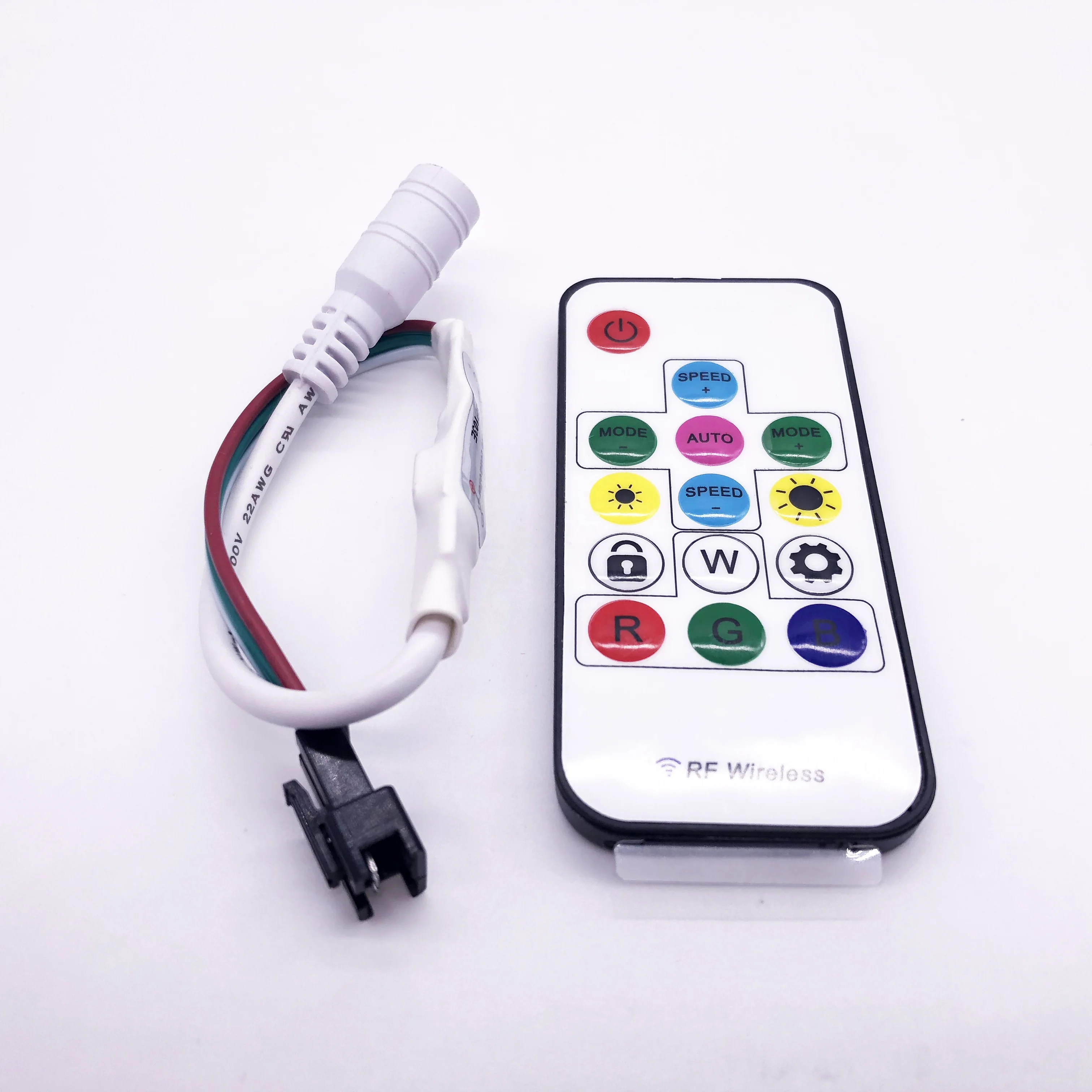 SP103E ; LED simple pixel controller;with RF remote controller; DC5V/12V optional;2048 pixels