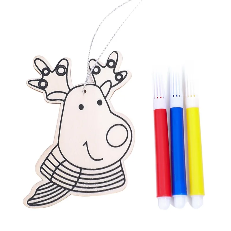 

Ручка для создания рождественской елки, цветная картина «сделай сам», подвеска для украшения, создания праздничной атмосферы