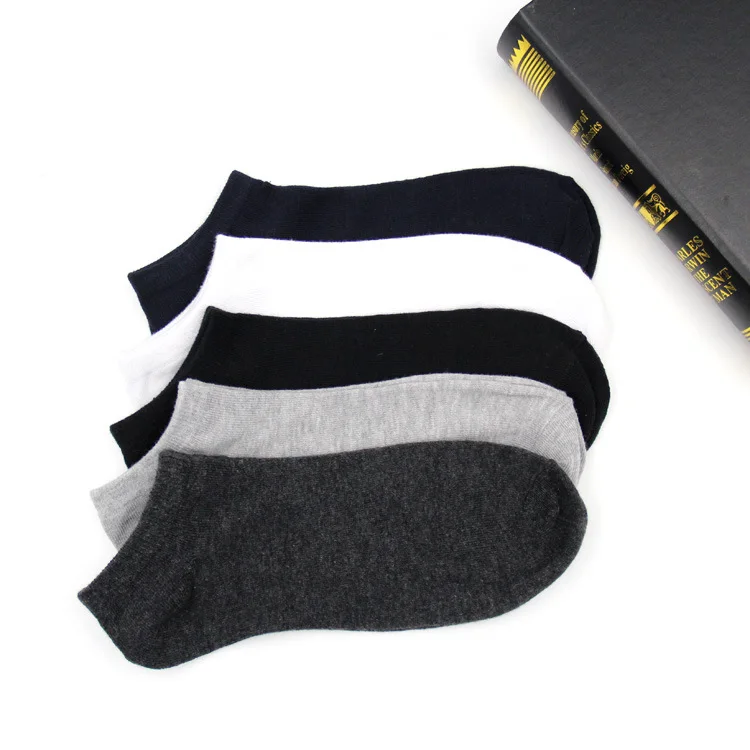 

10Pcs Men's Socks Summer Thin Section Shallow Mouth Invisible Breathable Comfortable Deodorant Sweat-absorbent Cotton Boat Socks