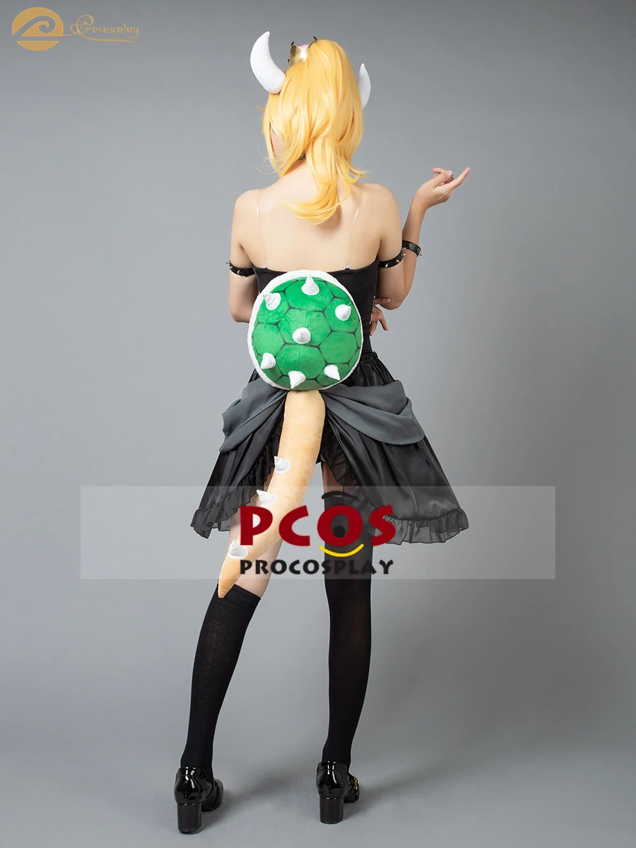 Новинка* ; костюм для косплея «Super Mario Bros Bowser Kuppa Koopa Hime»; маскарадный костюм принцессы Bowsette; mp004229