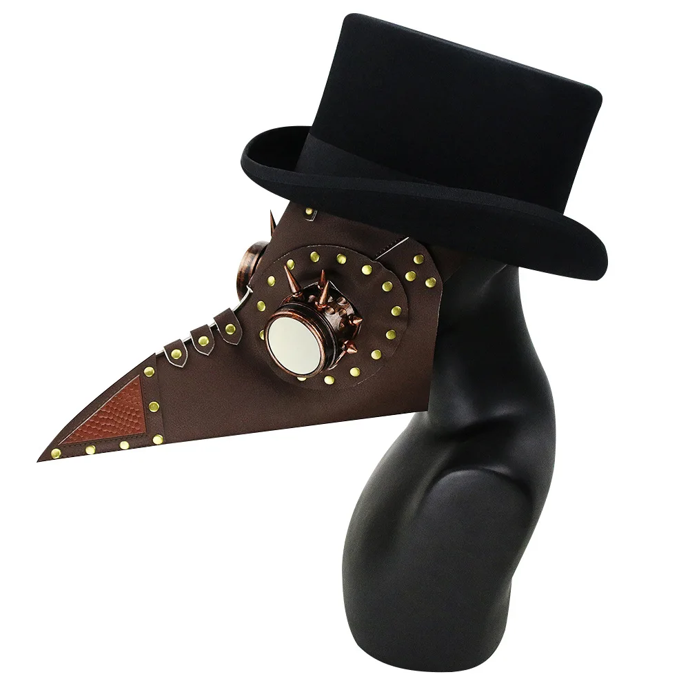 

Cosplay Halloween Steampunk Plague Beak Mask Holiday Party Props Gift Headdress Headgear