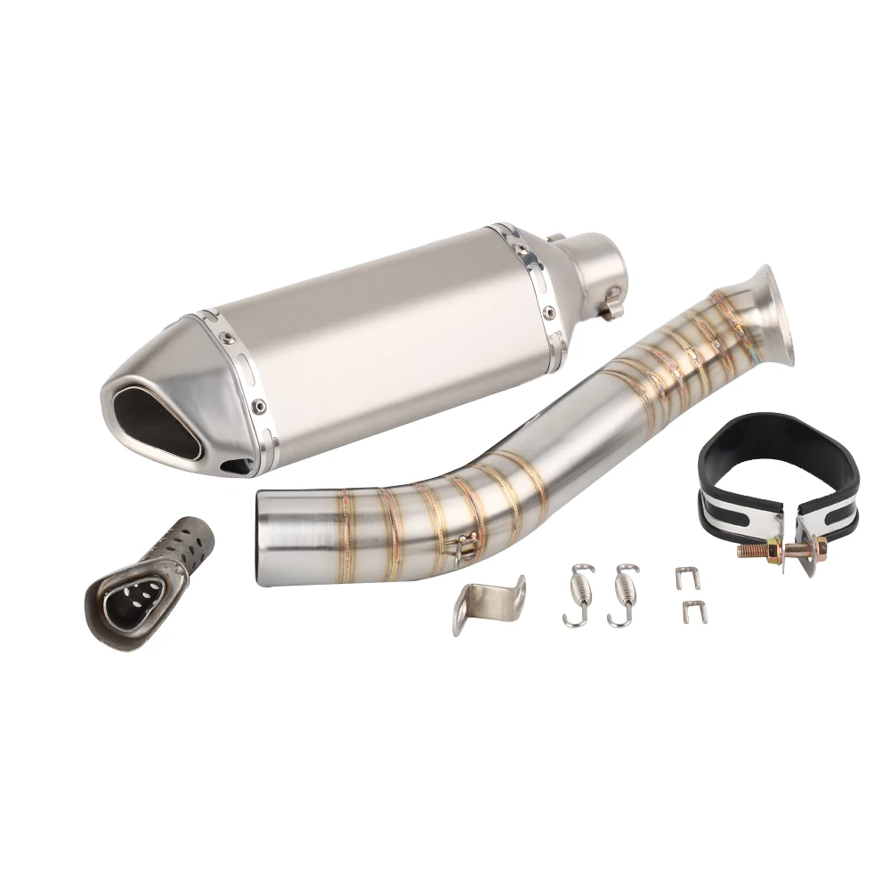 690 система выхлопной трубы мотоцикла глушитель и Соединительная труба для KTM Duke