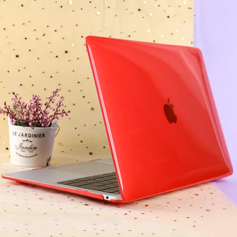 Кристальный Жесткий Чехол для ноутбука Apple Macbook Air Pro retina 11 12 13 15 дюймов новый PRO Touch