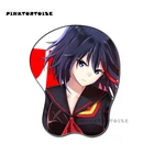 Силиконовый 3D коврик для мыши pinktorв стиле аниме KILL la KILL Matoi Ryuuko, эргономичный коврик для мыши, игровой коврик для мыши, игровой коврик
