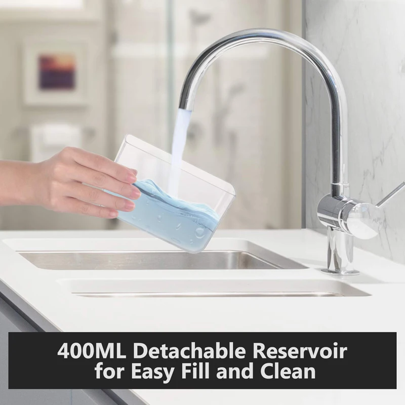 Водный Flosser беспроводной Компактный ороситель для полости рта перезаряжаемый стоматологический путешествия и домашнего использования для брекетов и мостов чистка зубов