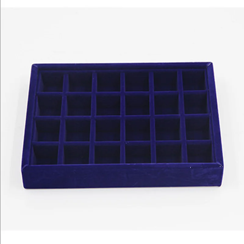 Высококачественное фиолетовое бархатное ювелирное изделие кольцо Ожерелье