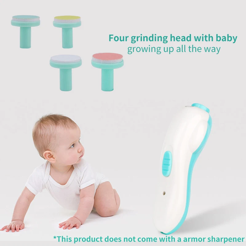 4 шт. детский триммер для ногтей со сменными насадками |