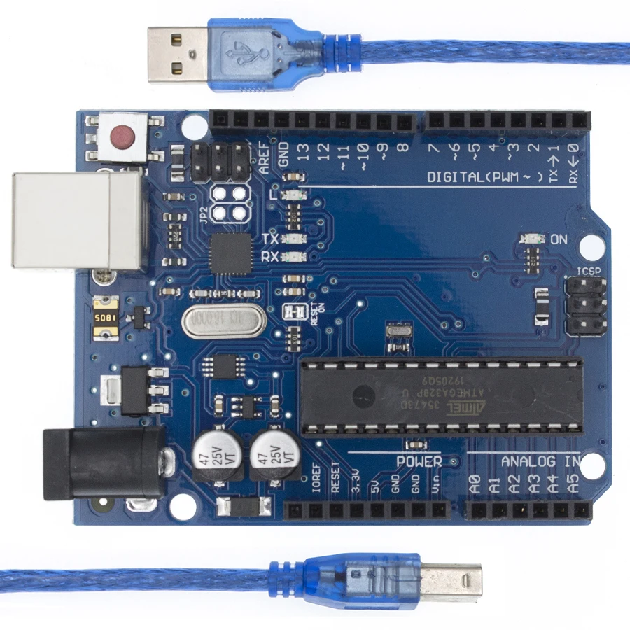 Макетная плата x совместимая с wth UNO R3 MEGA328P ATMEGA16U2 + USB кабель 10 комплектов|uno r3|uno r3