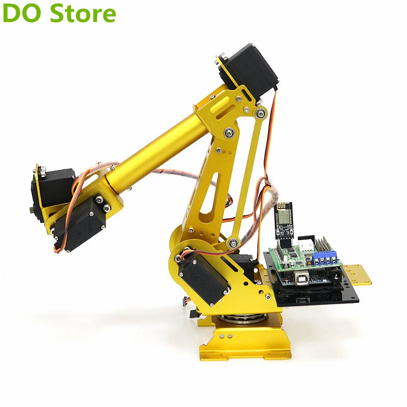DO Store 6DOF большой металлический RC рука робота Wifi/Bluetooth/ручка беспроводной пульт