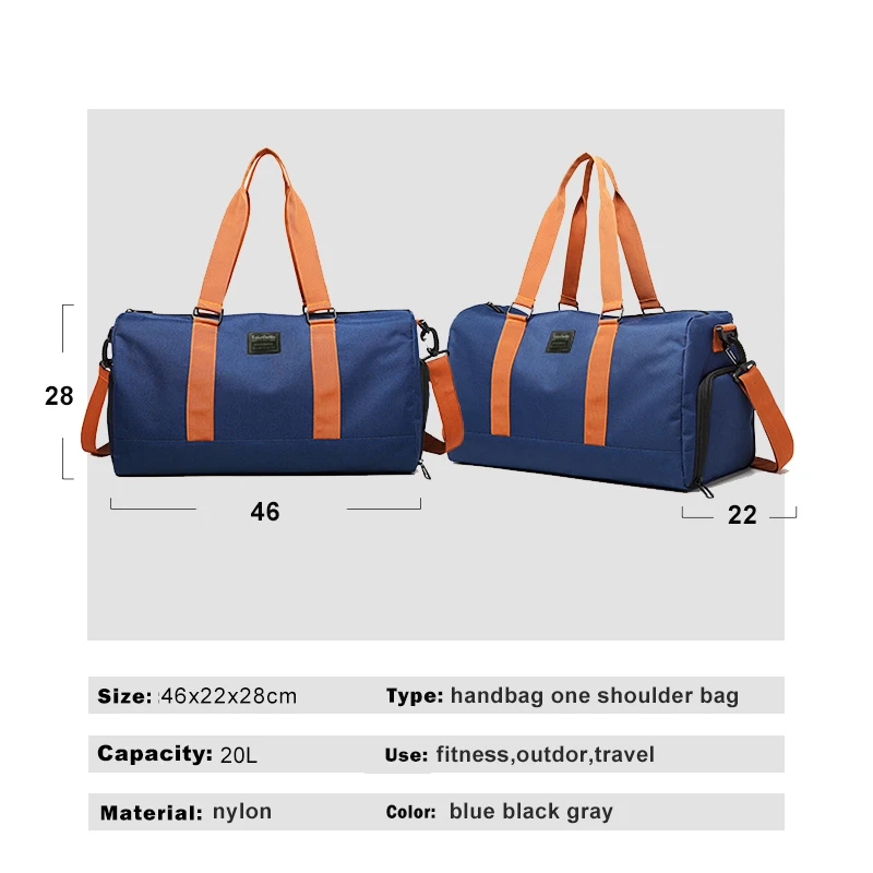 Женская спортивная сумка для фитнеса мужчин женская йоги на одно плечо отдельный