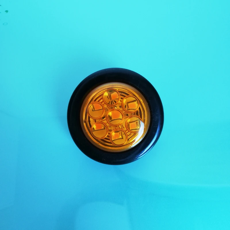 2 шт. автомобильные Внешние огни круглый светодиодный индикатор 12 в 24 В