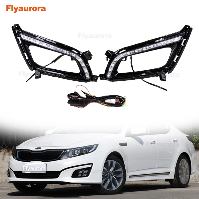 Стайлинг автомобиля светодиодные противотуманные фары Дневные ходосветильник