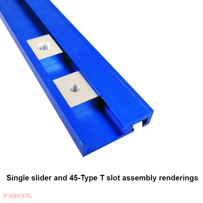 

M6/M8 T-track Slider Sliding Bar Aluminum T Slot Nut For 30/45 Type T Tracks Jigs Screw Slot Fastener Woodworking Tools