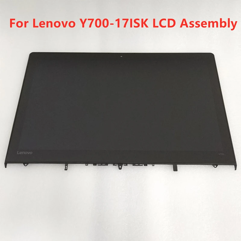 

17,3 IPS светодиодный ЖК-экран Переднее стекло в сборе 5D10K37624 для Lenovo IdeaPad Y700 17ISK 80Q0 Non-Touch LP173WF4 SPF1