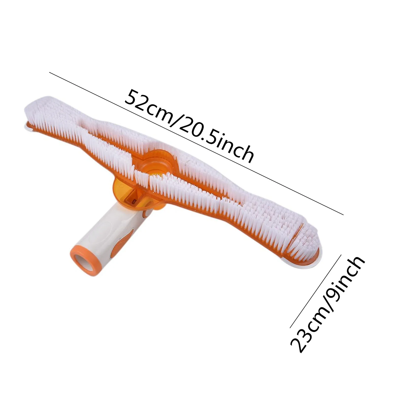 

Accessories Swimming Pool Brush Manual Cleaning Brush Head Swimming Pool Cleaning Tool Orange Transparent Swimming Pool Brush