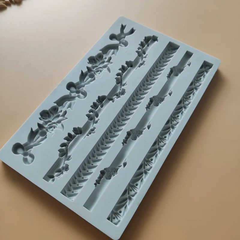 

New style embossed silicone mold DIY cake lace decoration tools Chocolate candy mold Sugarcraft