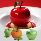 Силиконовые формы для торта, 4 вида